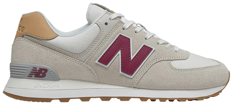 New Balance 574 2E Wide Timberwolf Grey Oak