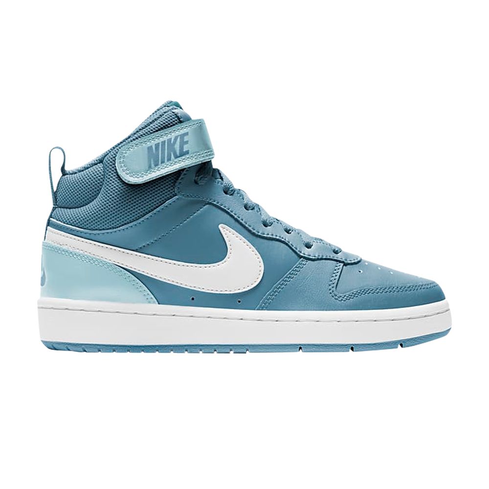 Pre-owned Nike Court Borough Mid 2 Gs 'cerulean' | Blue | Kid's Size 4.5
