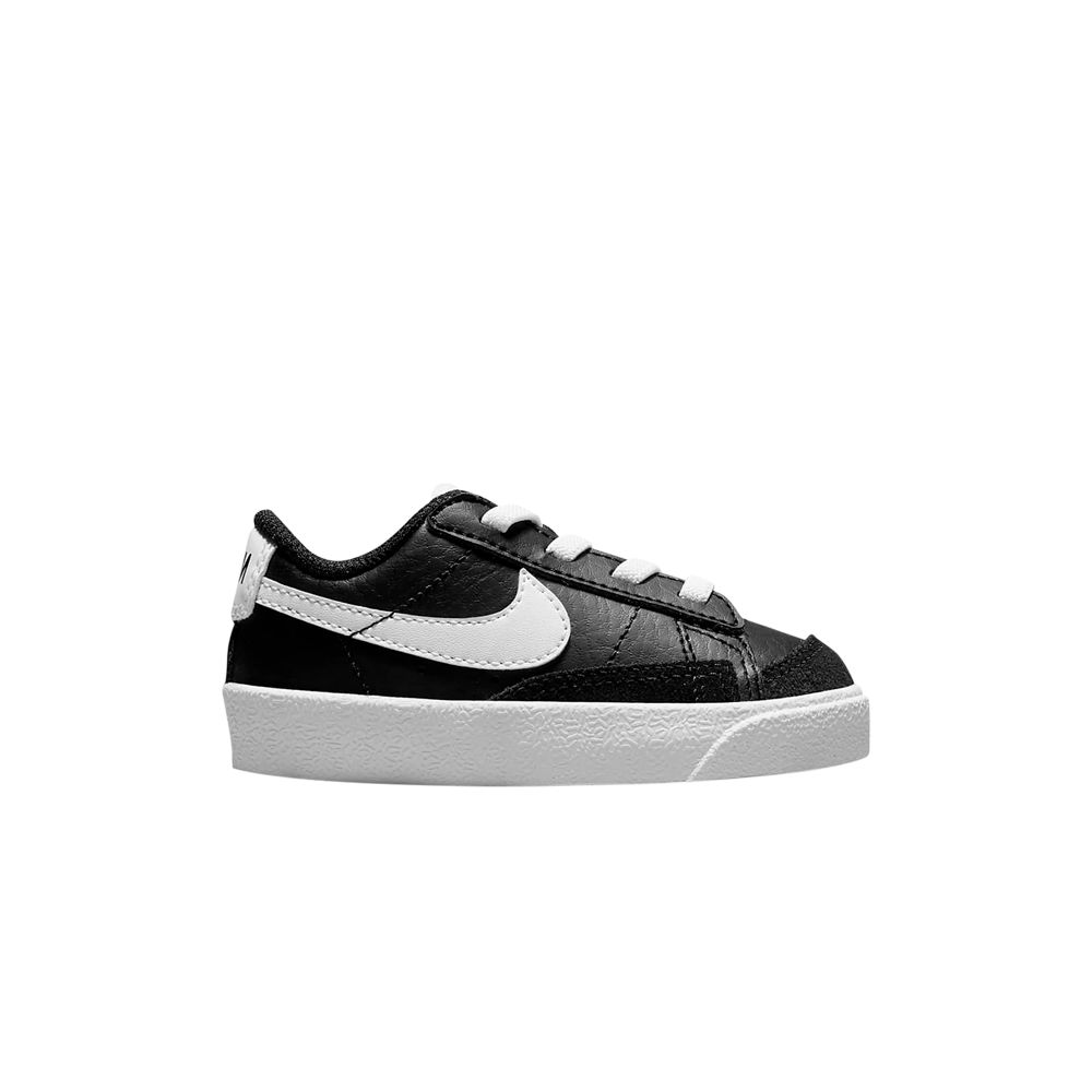 Pre-owned Nike Blazer Low '77 Td 'black White' | Infant Size 3