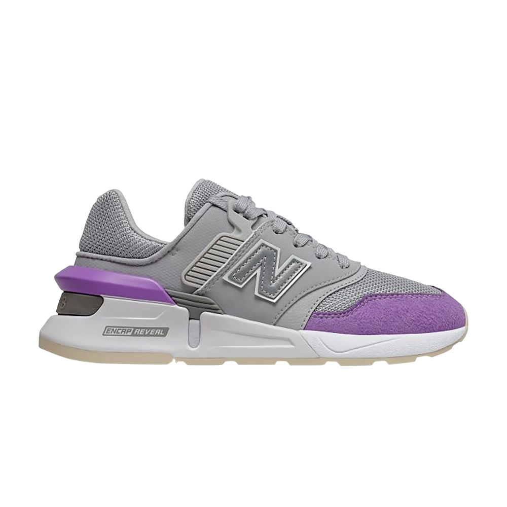 Pre-owned New Balance Wmns 997 Sport 'light Aluminum Neo Violet' In Grey