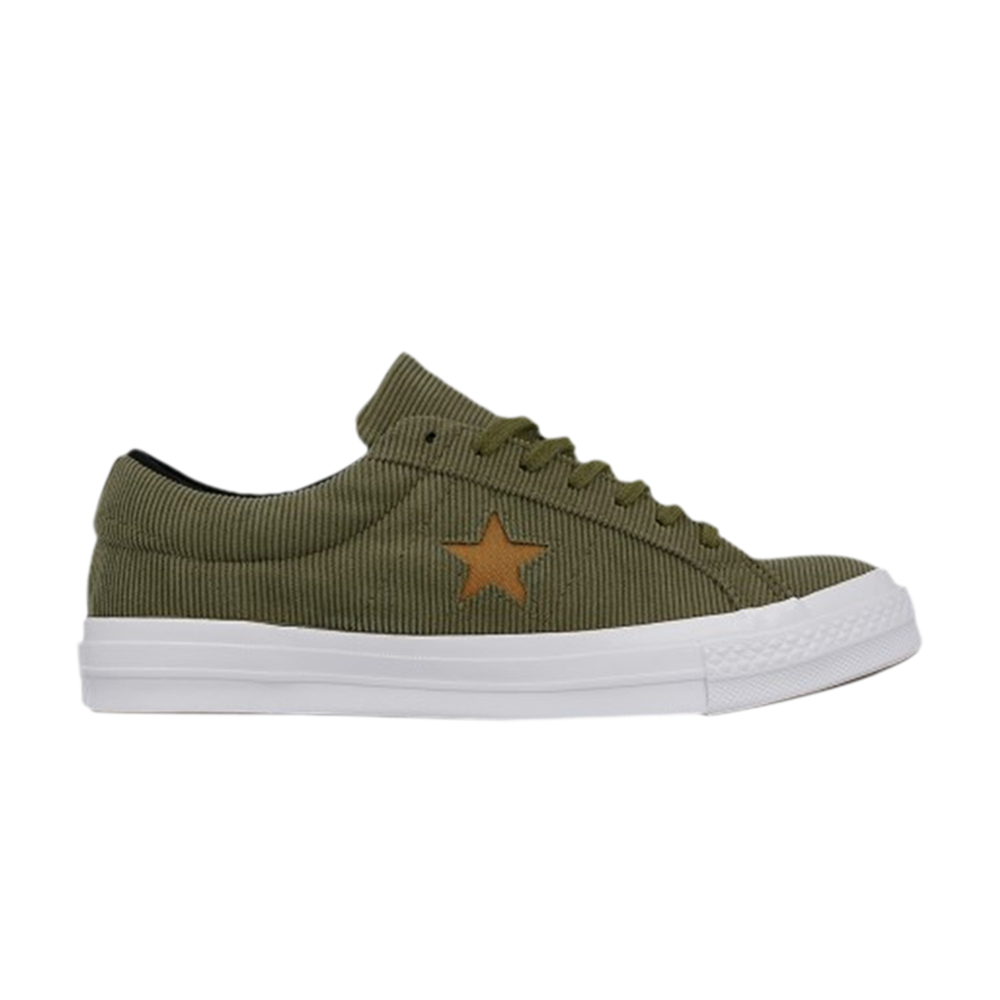 Pre-owned Converse One Star Low 'medium Olive' In Green