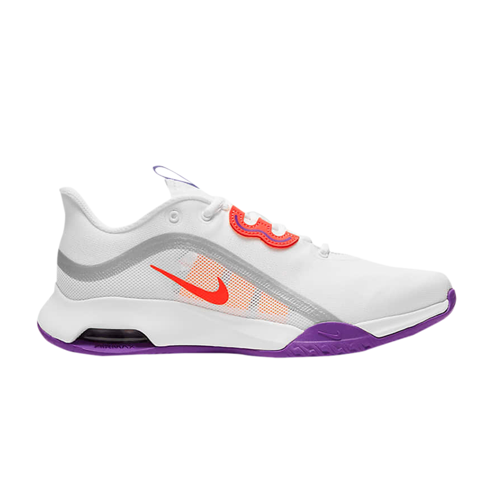 Pre-owned Nike Wmns Court Air Max Volley 'white Purple Pulse'