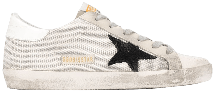 Golden Goose Wmns Superstar Light Silver Black