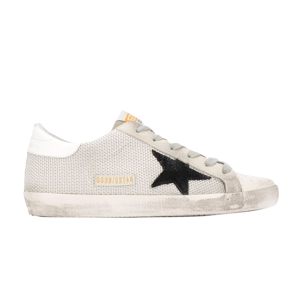 Pre-owned Golden Goose Wmns Superstar 'light Silver Black' | Cream | Women's Size 37
