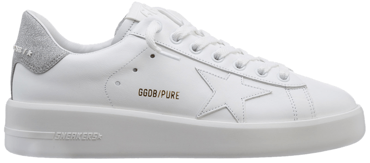 Buy Golden Goose Wmns Purestar 'White Silver' - GWF00197 Buy Golden Goose Wmns Purestar 'White Silver' - GWF00197