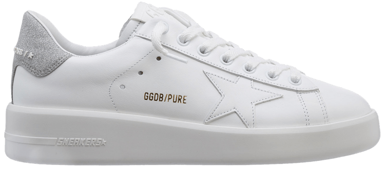 Golden Goose Wmns Purestar 'White Silver'