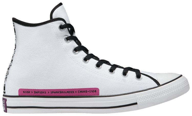 Converse Chuck Taylor All Star High Dramatic Nights   White