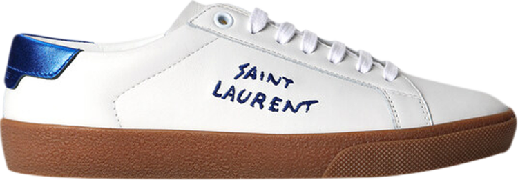 Saint Laurent Wmns Court Classic SL/06 Low 'White Pearl Blue'