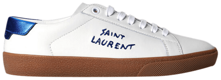 Blue saint laurent sneakers top