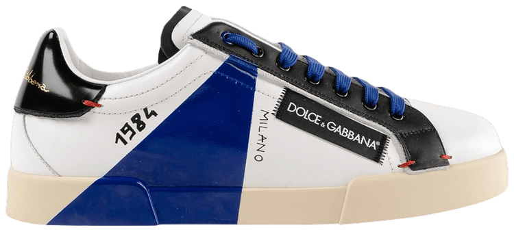 Dolce  Gabbana Portofino Colorblock   White Blue