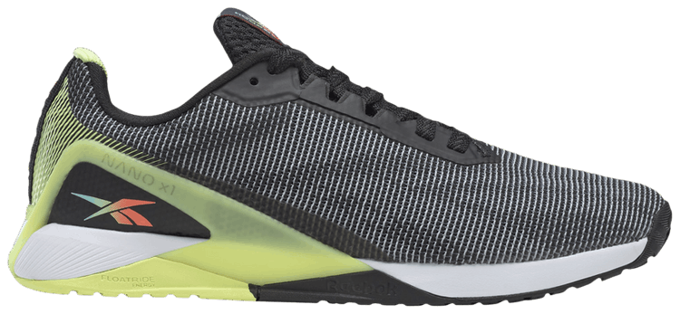 Reebok Wmns Nano X1 Grit Black Energy Glow