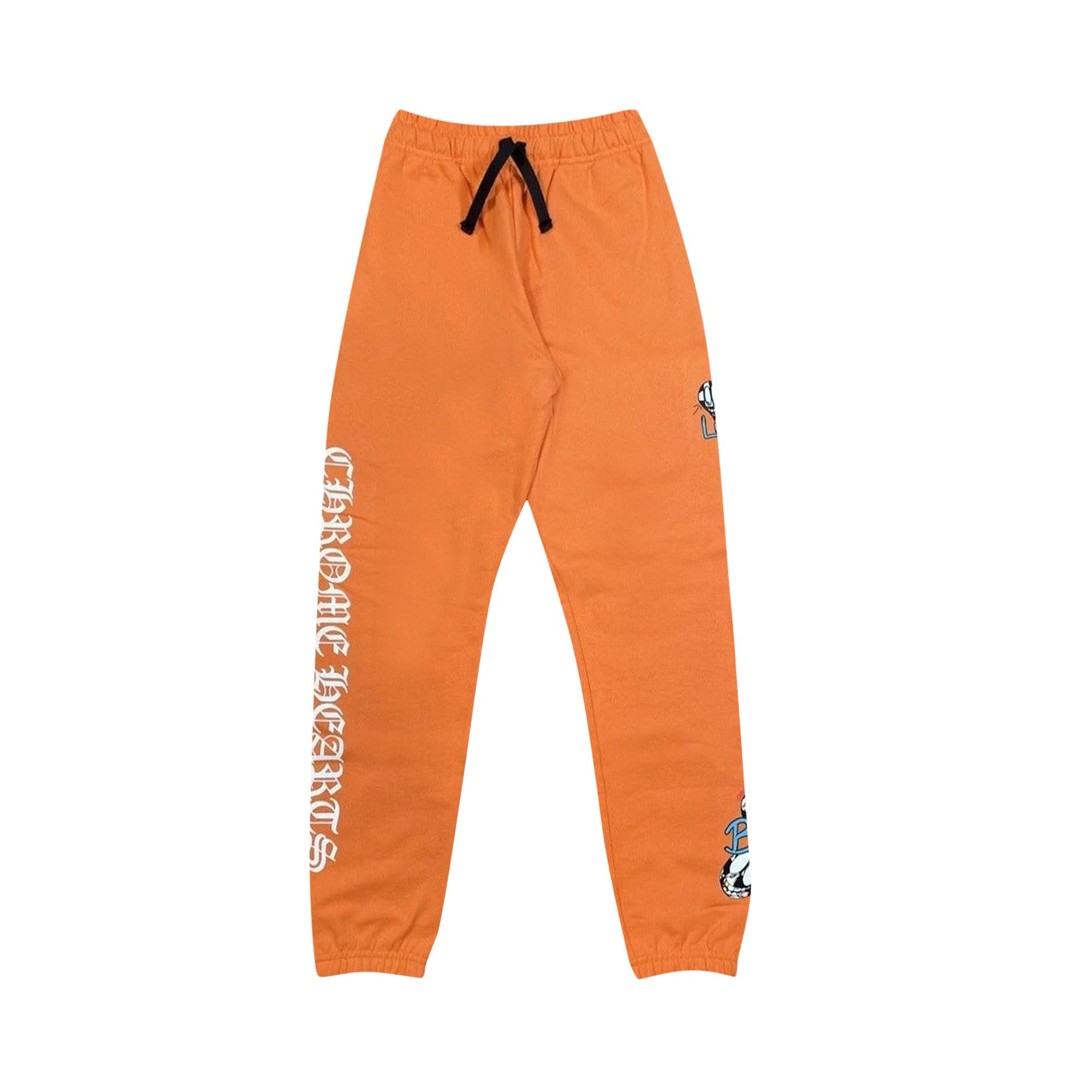 Pre-owned Chrome Hearts X Matty Boy Ppo Link & Build Sweatpants 'orange'