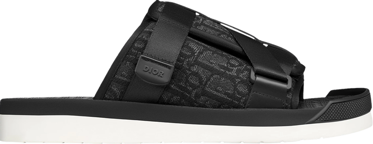 Dior Alpha Sandal 'Dior Oblique - Black White'
