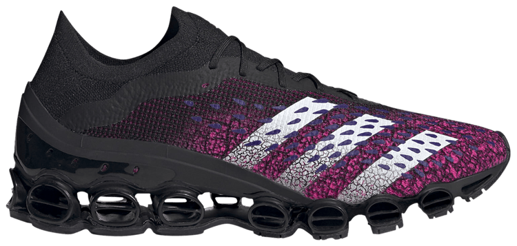 Adidas Predator1 Microbounce Demonskin   Black Shock Pink