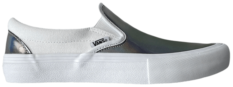 Vans slip on iridescent cheap