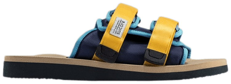 Suicoke Moto Cab Navy Tan