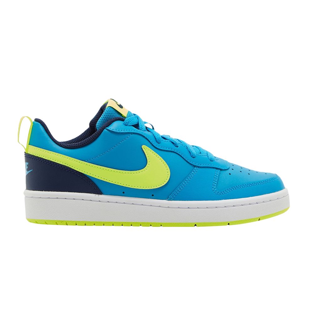 Pre-owned Nike Court Borough Low 2 Gs 'laser Blue Lemon Venom' | Kid's Size 7
