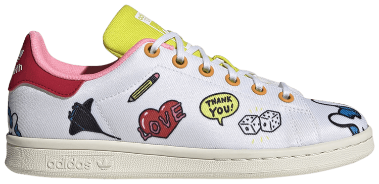 Aaron Kai x adidas Stan Smith Primeblue Big Kid Doodles