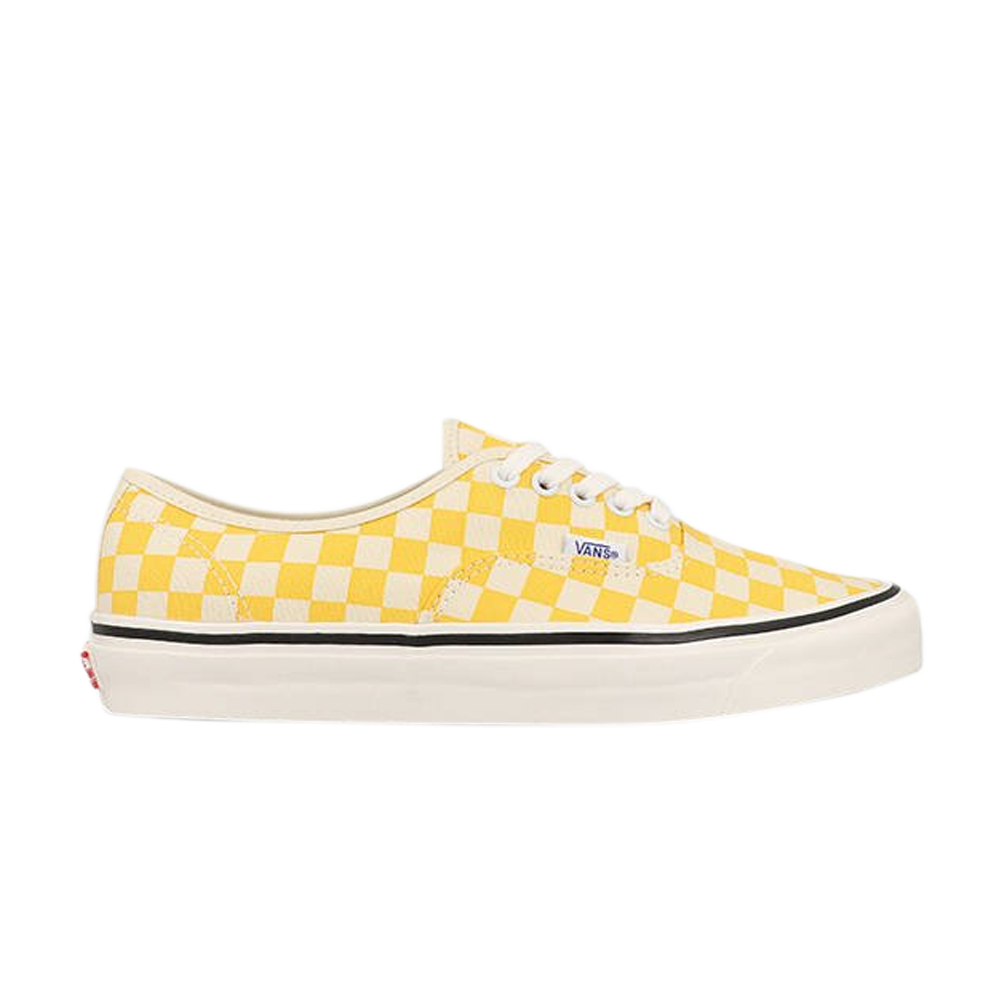 Pre-owned Vans Authentic 44 Dx 'anaheim Factory - Yellow Checker'