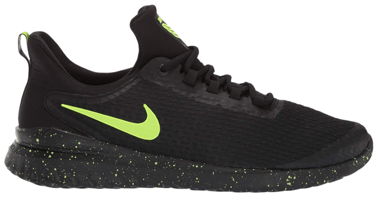 Nike Renew Rival Black Volt Speckled