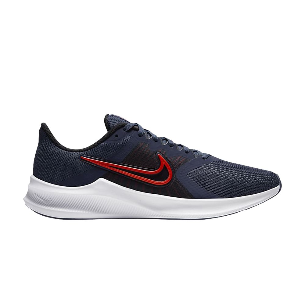 Nike Downshifter 11 'Thunder Blue Chile Red' | Men's Size 9.5