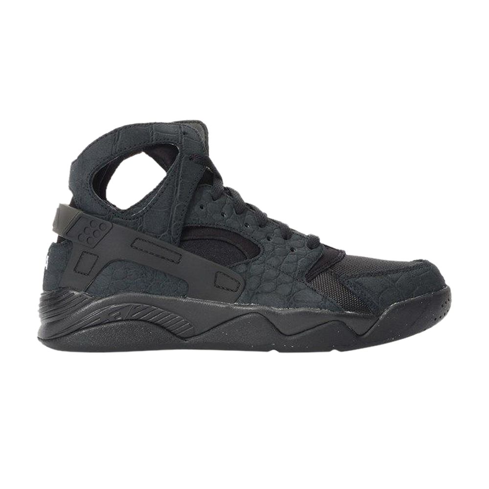 Air Flight Huarache 'Black Croc Suede' - 705005-009