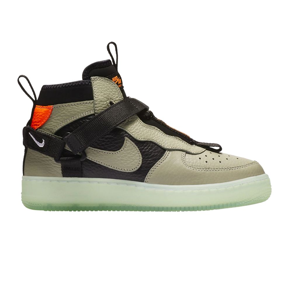 Nike Air Force 1 Utility Mid GS 'Spruce Fog' | Brown | Kid's Size 5