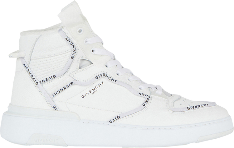 Givenchy Wing Mid 'Logo Profiles - White'