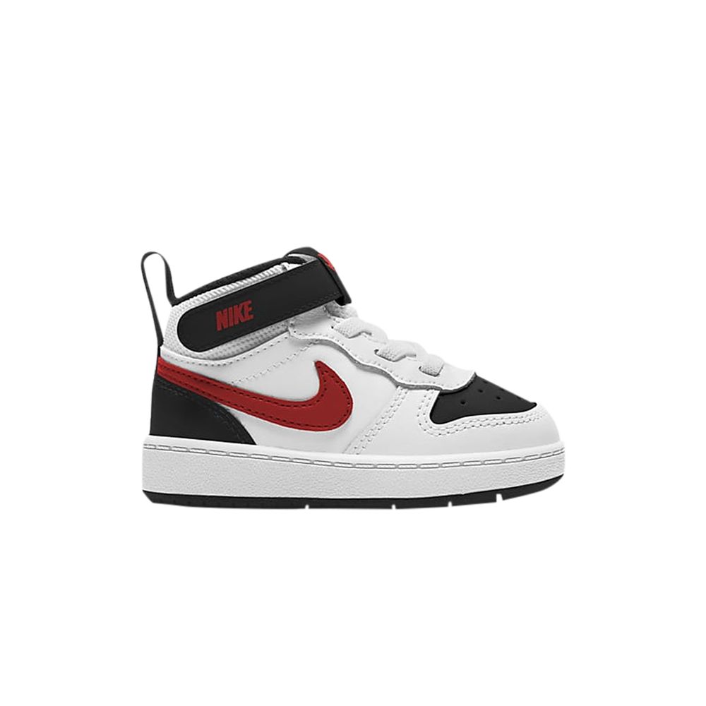 Nike Court Borough Mid 2 TD 'White University Red' | Infant Size 10