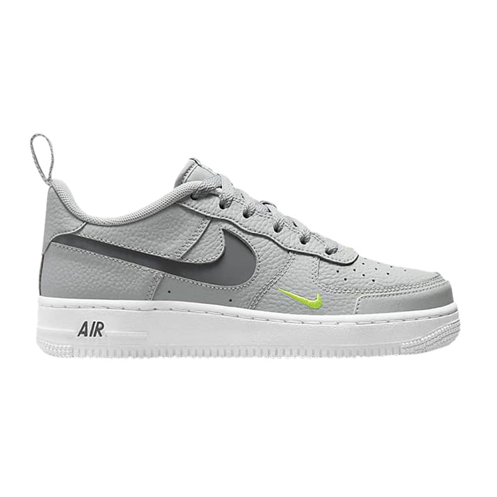 Pre-owned Nike Air Force 1 Low Gs 'light Smoke Grey' | Kid's Size 4 In Gray