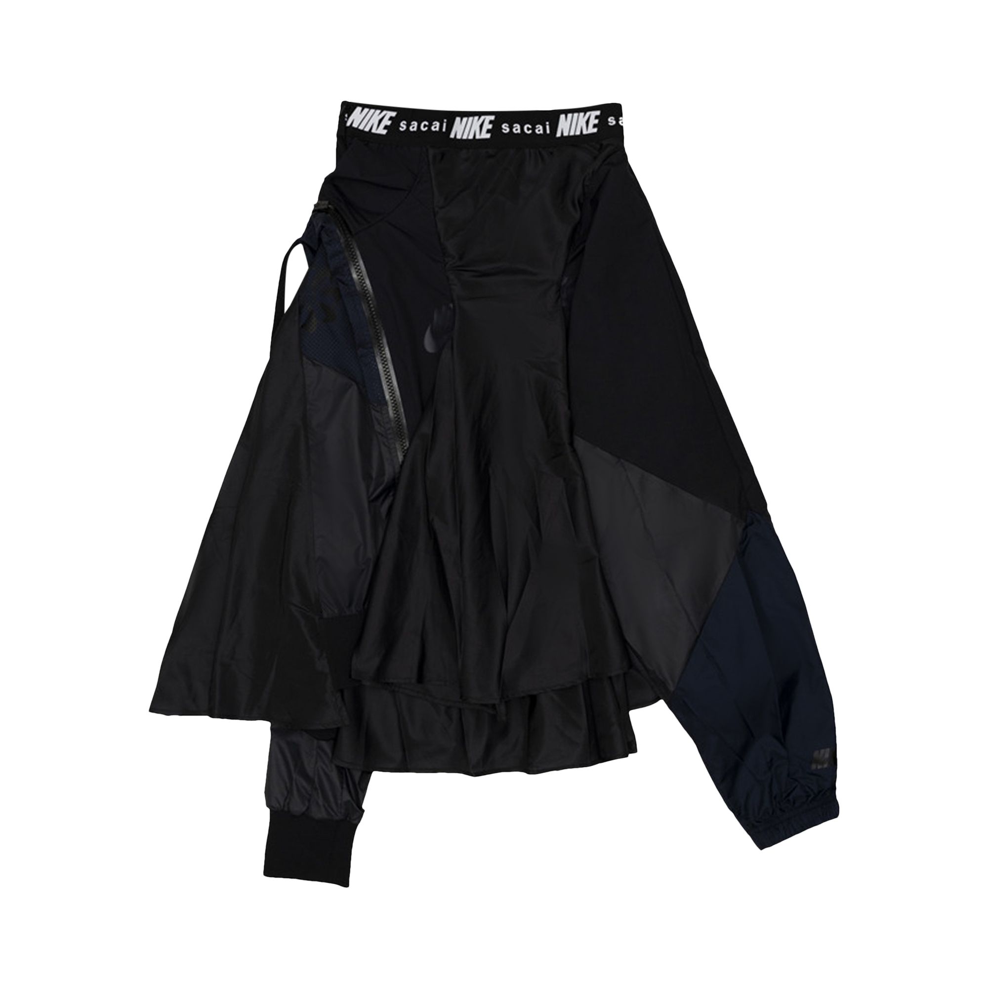 Nike Women's x Sacai Skirt 'Black/Dark Obsidian' | Women's Size S
