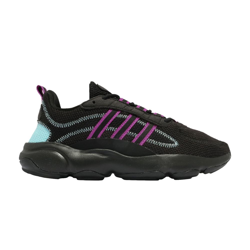 ADIDAS ORIGINALS WMNS HAIWEE 'BLACK VIVID PINK'