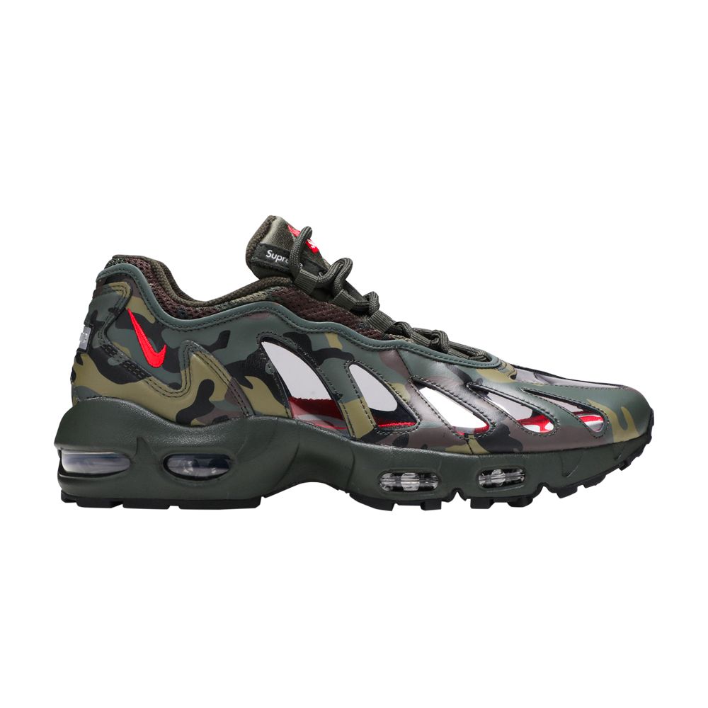 Nike Supreme x Air Max 96 'Camo' | Green | Men's Size 8