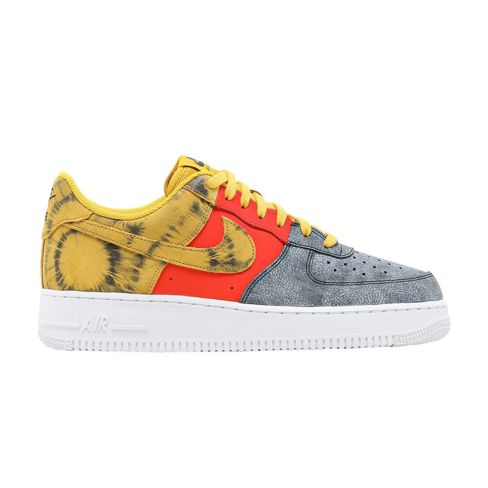 Nike Air Force 1 '07 LV8 'Dark Sulphur Tie-Dye' | Yellow | Men's Size 10.5