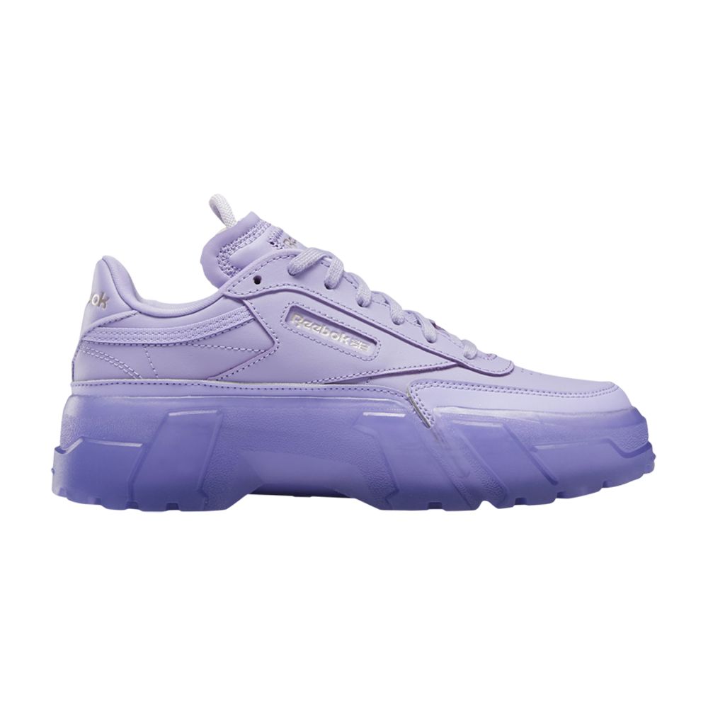 Pre-owned Reebok Cardi B X Club C J 'crisp Purple' | Kid's Size 5