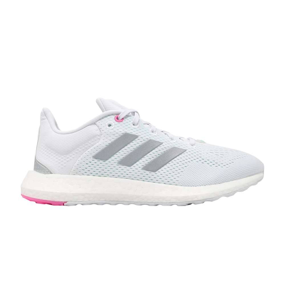 Pre-owned Adidas Originals Wmns Pureboost 21 'white Silver Mint'