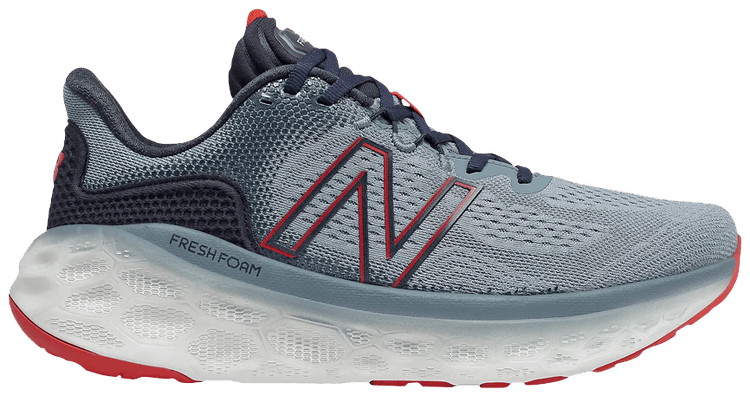 New Balance Fresh Foam More v3 2E Wide Ocean Grey