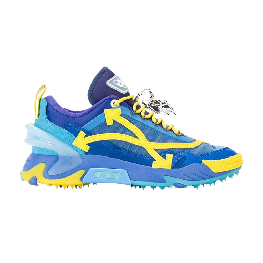 Pre-owned Off-white Odsy-2000 'blue Yellow' | Men's Size 41