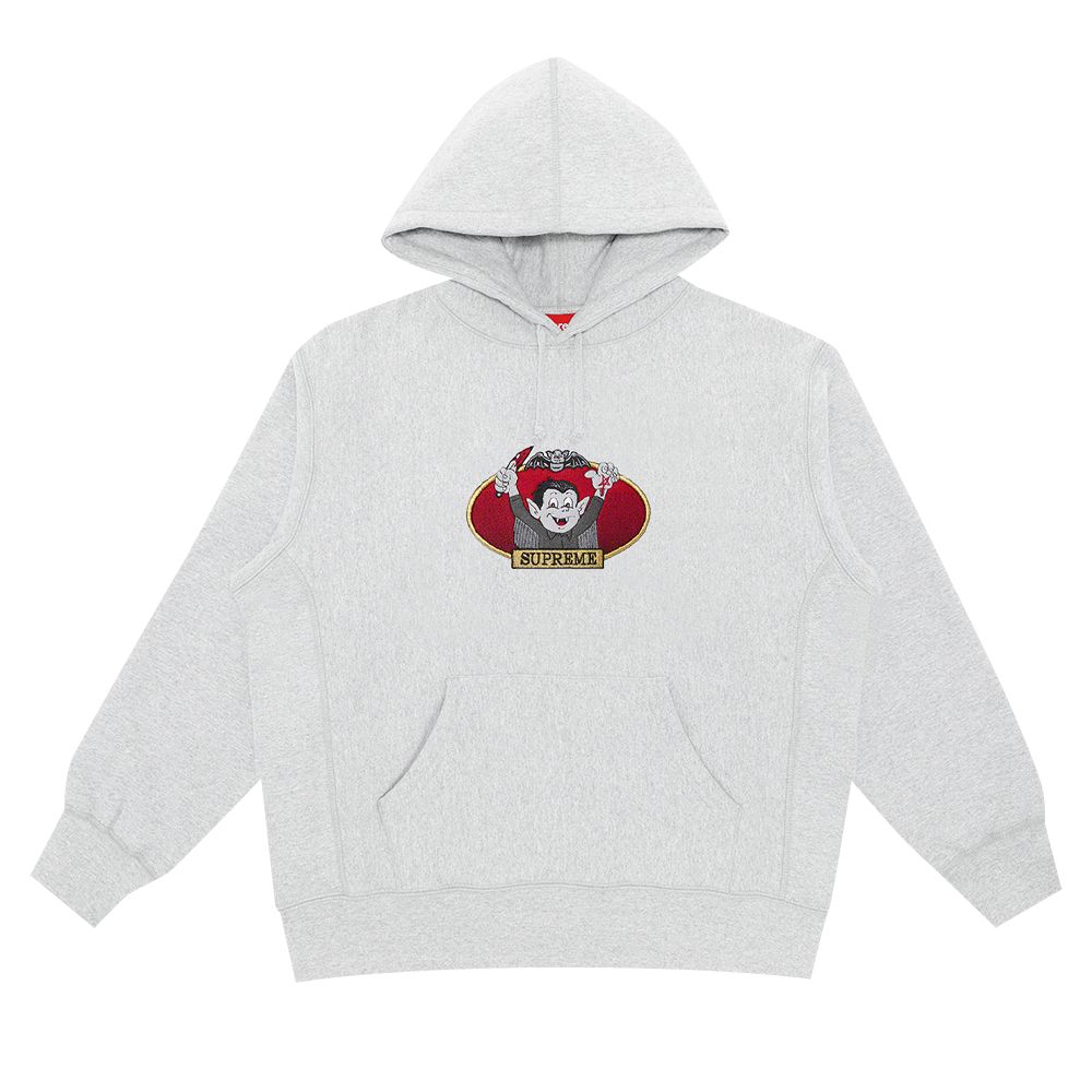 Supreme Vampire Boy Hooded Sweatshirt 'Ash Grey' | Men's Size S