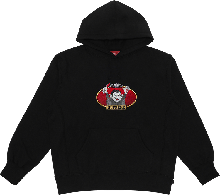 Buy Supreme Vampire Boy Hooded Sweatshirt 'Black' - SS21SW62 BLACK | GOAT