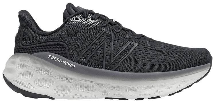New Balance Wmns Fresh Foam More v3 2E Wide Black Magnet