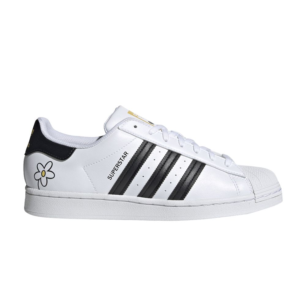 adidas Disney x Superstar 'Mickey and Minnie - Flowers For You' | White | Men's Size 7.5