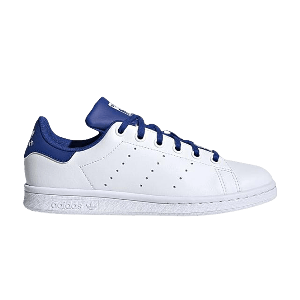 Buy Stan Smith J 'White Royal Blue' - FW4492 | GOAT
