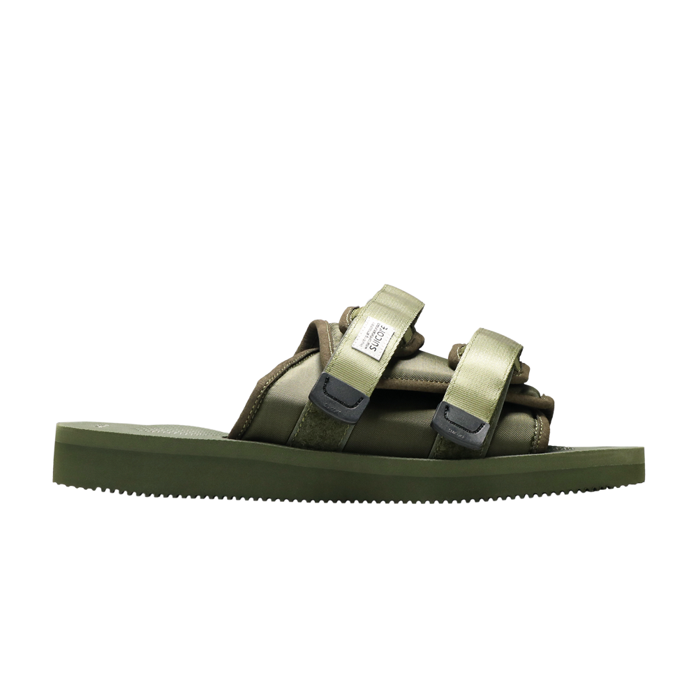 Pre-owned Suicoke Moto-cab 'olive' In Green
