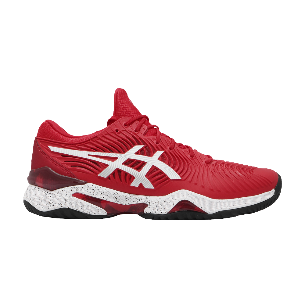 Pre-owned Asics Court Ff Novak Le 'classic Red'