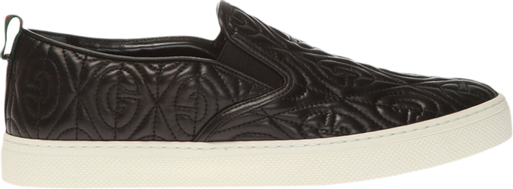 Gucci G Rhombus Slip-On 'Black Quilted'