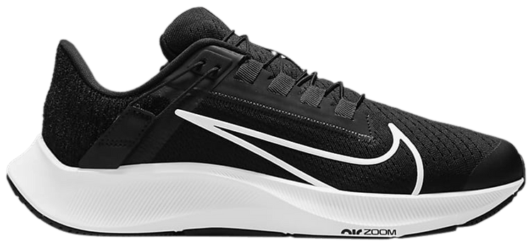 Nike Wmns Air Zoom Pegasus 38 FlyEase Wide Black White