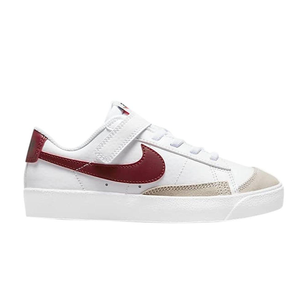 Pre-owned Nike Blazer Low '77 Ps 'white Team Red' | Kid's Size 2.5