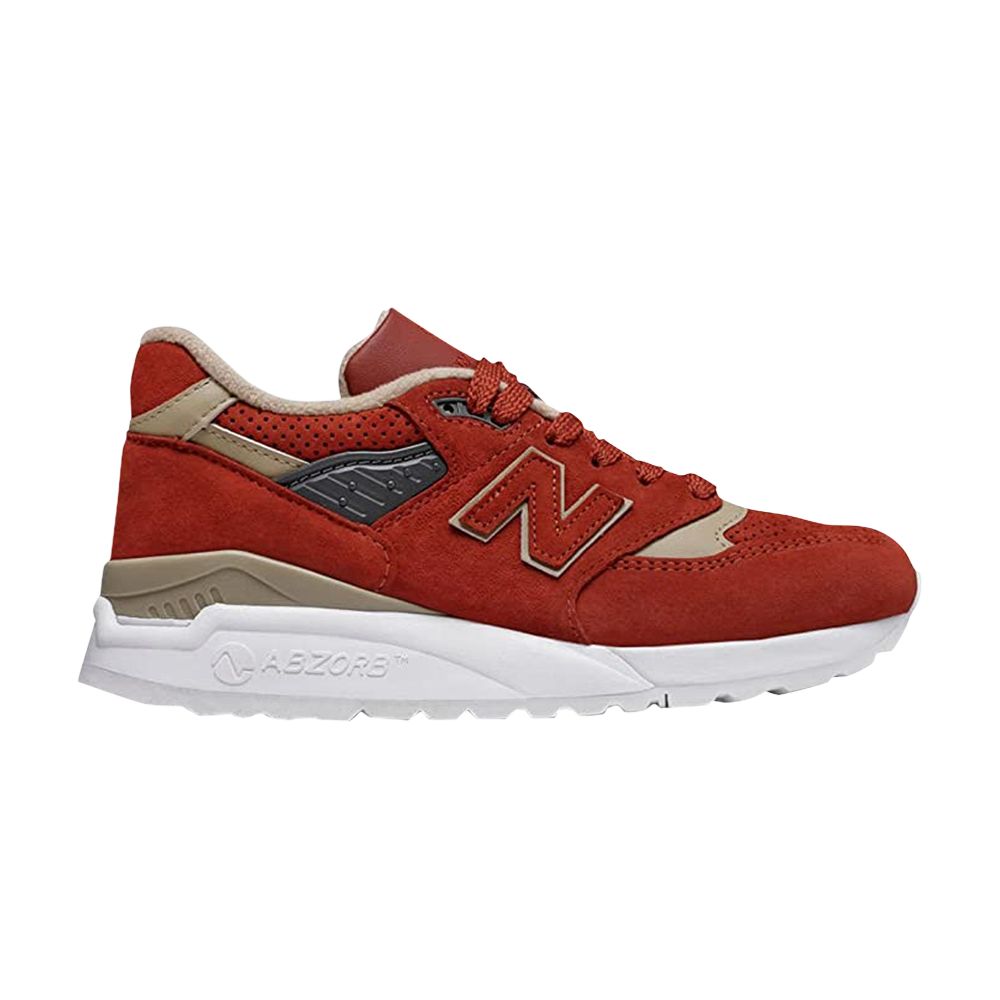 Pre-owned New Balance Wmns 998 Made In Usa 'red'