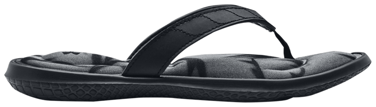 Under Armour Wmns Marbella 7 FB Sandal Graphic   Black